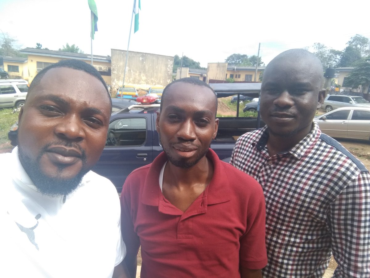 My guy, @Bhadoosky is fine, the DC Anti-Kidnapping released him for me without any condition, we will have a meeting with the complainant and their lawyer tomorrow, @Stalyf is here too, Kòsí wàhálà, kòsí Pressure, e calm down. #FreeBhadoosky