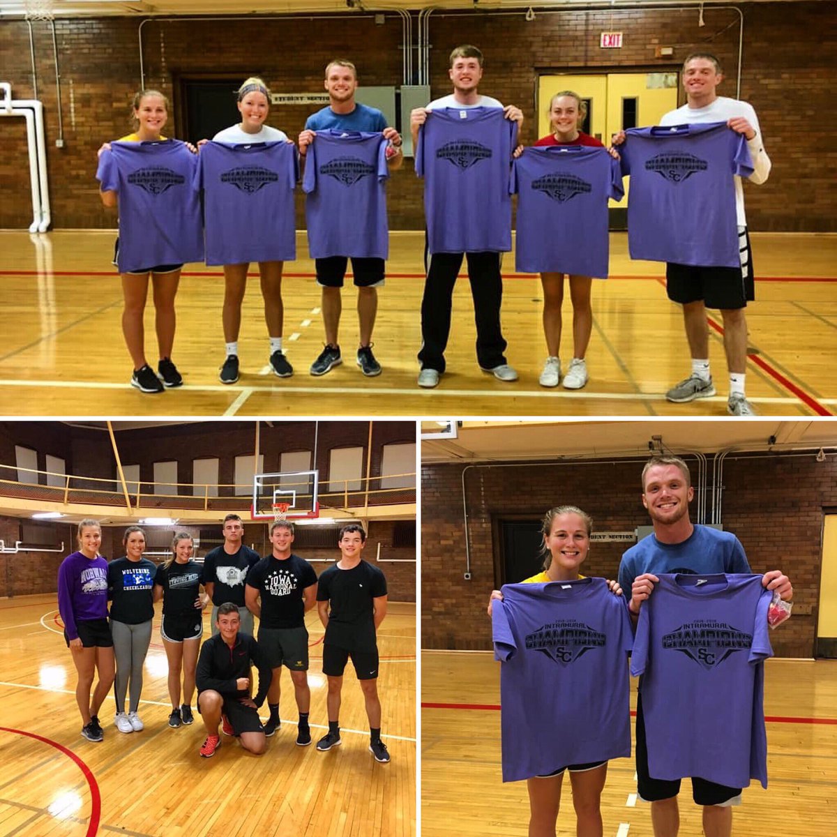 SC_intramurals's tweet photo. IM dodgeball champs! @SimpsonCollege MVPโs @austinstoelk Mackenzie James #youhavetoplaytowin #SCIM https://t.co/7RLIVMdtIk