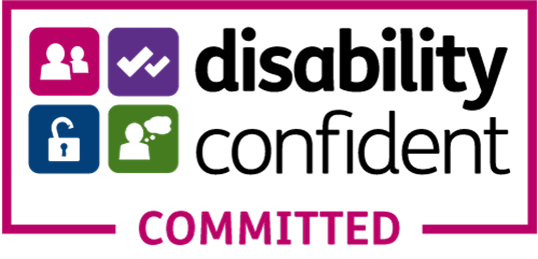 Thank you to the #DisabilityConfident committee for approving our services and advising that we our proud and committed