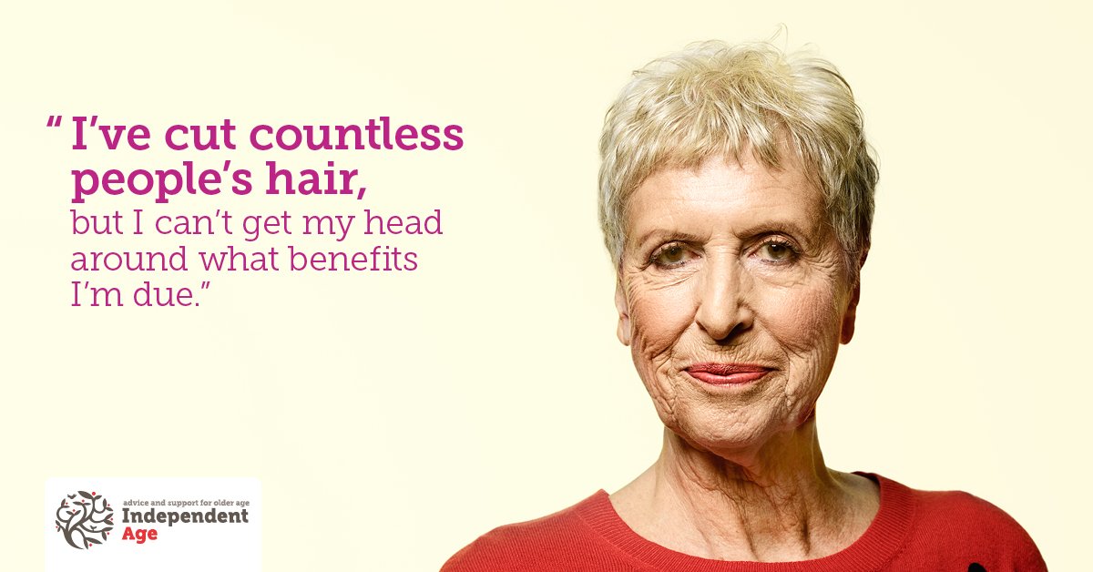 IndependentAge's tweet image. Are you missing out on extra money you could be claiming each week?

Get free help navigating the #benefitssystem. Find out more here: independentage.org/information/mo…