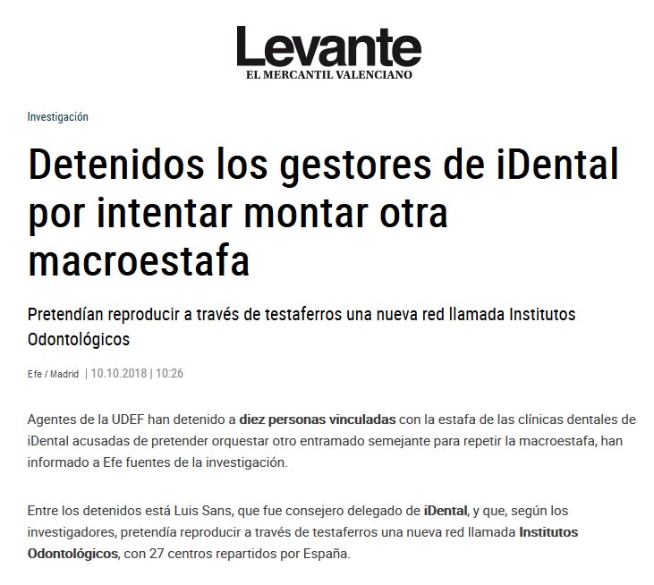 podemosalbacete's tweet image. Sin moral.
Sin conciencia.
Sinvergüenzas.
#iDental
levante-emv.com/sucesos/2018/1… vía @levante_emv