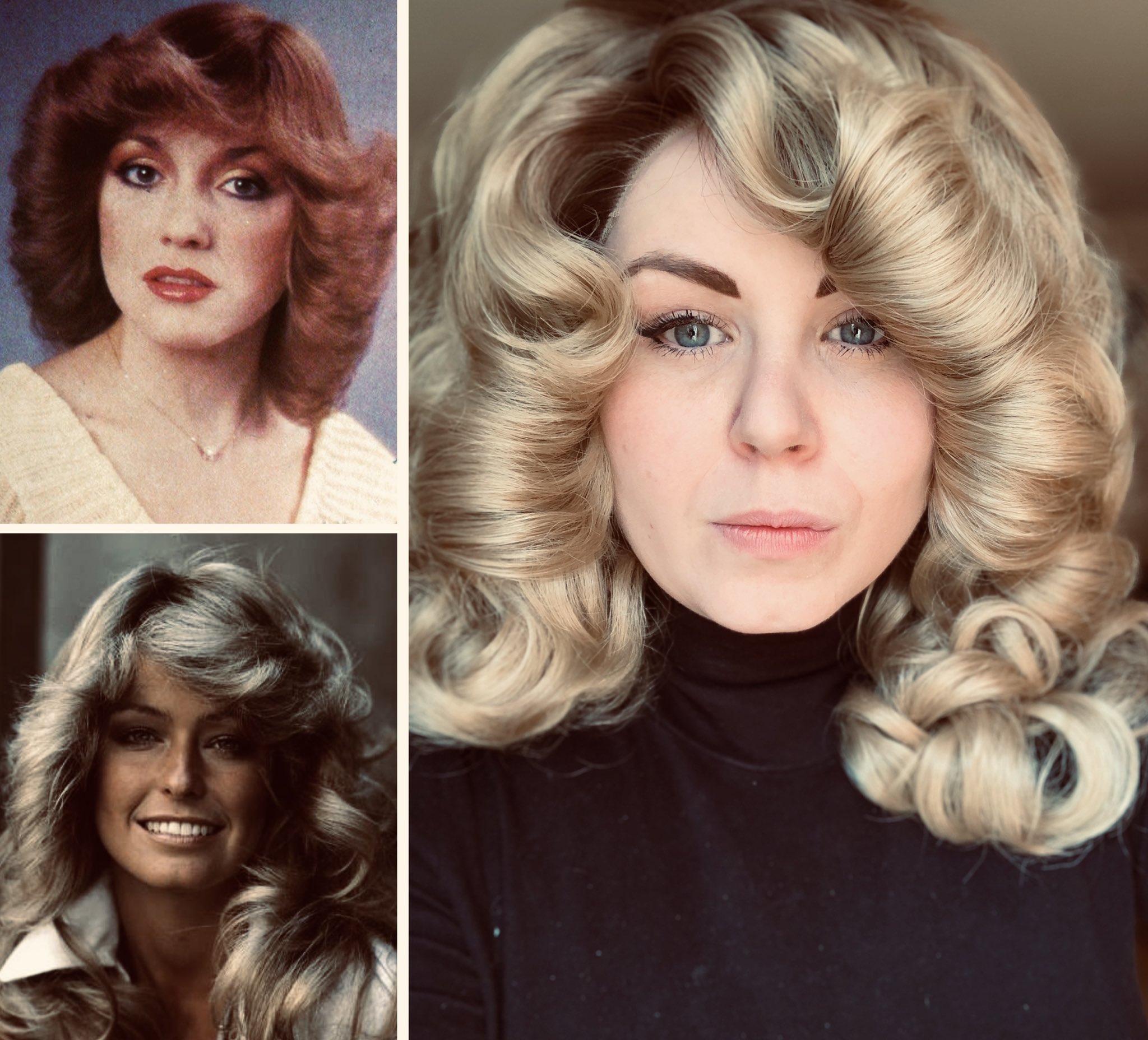 70s Hairstyle on Frizzy Hair | TikTok