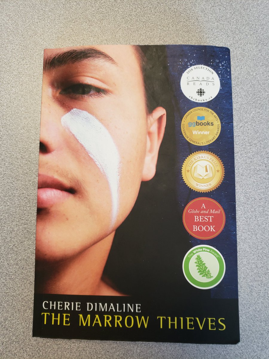 Best student comment I have heard in awhile: "Thank you for teaching this book!" Thank you, @cherie_dimaline, for getting my students engaged and passionate about something important.