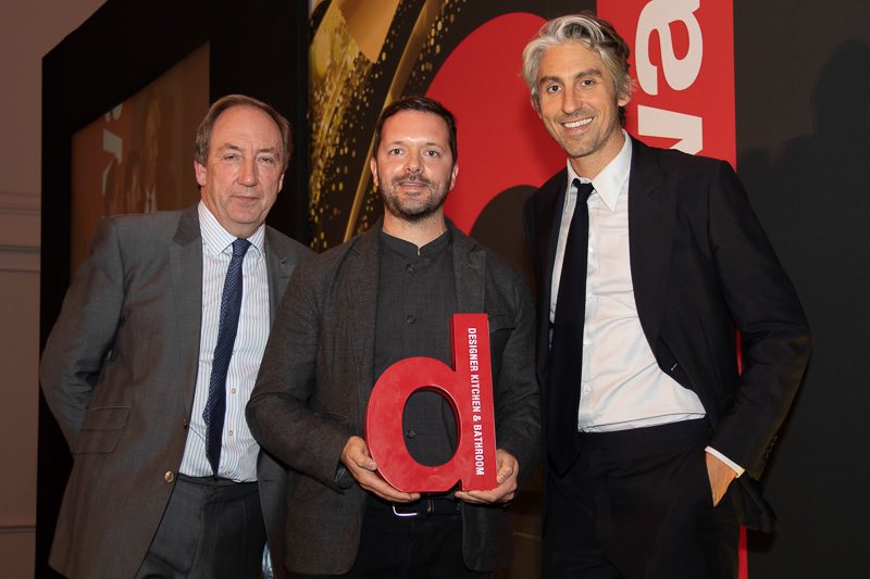 Delighted to have won ‘Bathroom Design of the Year’ at this year’s Designer Kitchen and Bathroom Awards. 
Great event and congratulations to all other winners and nominees. #designerkbawards #bathroomdesign #design