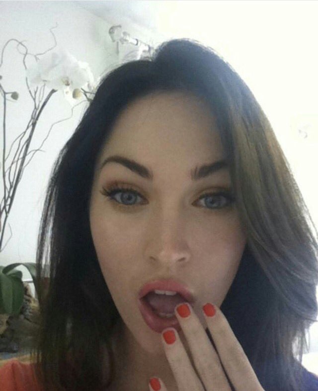 gusfenty's tweet photo. megan fox showing off her facial expressions after being accused of getting botox in 2011 https://t.co/3a7BXvwLha