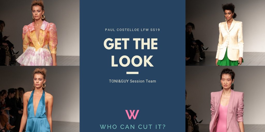 We love this catwalk look created by <a href="/toniandguyworld/">TONI&GUY</a> for <a href="/PaulCostelloeUK/">Paul Costelloe</a> &amp; <a href="/LondonFashionWk/">London Fashion Week</a> 

Get the Look: bit.ly/2EdXmnH #LFWSS19
