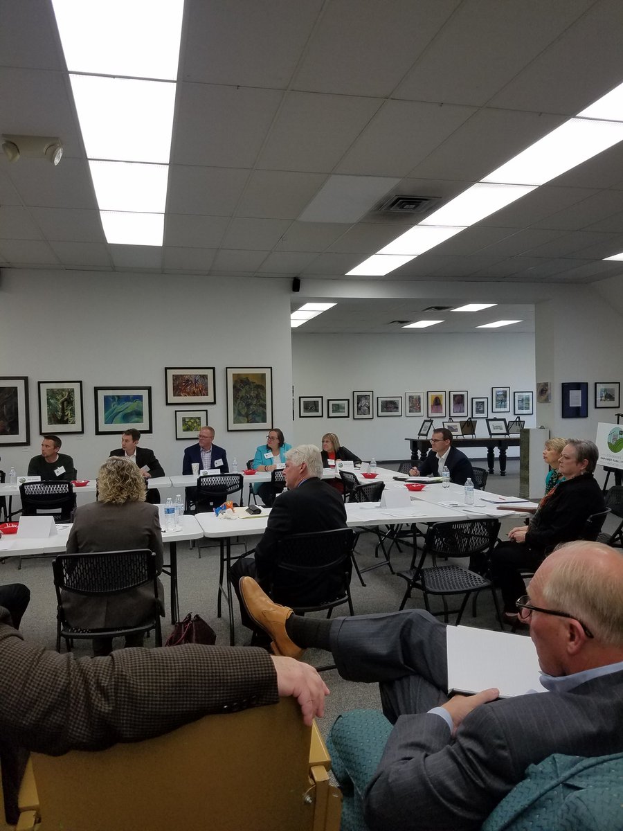 Jessica4ABI's tweet photo. Listening to the report out at the @EmpowerRuralIA meeting in Maquoketa led by @IALtGov, tackling rural workforce housing issues. https://t.co/aUEJjaenfM