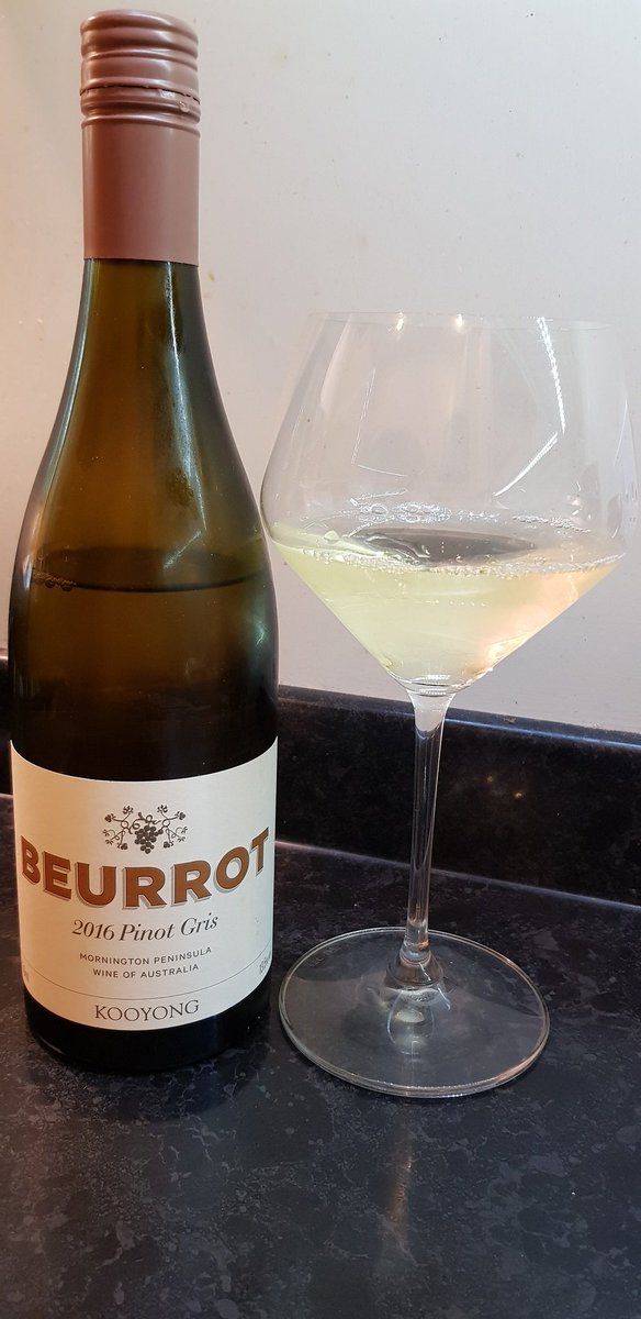 James Hubbard (@jameshubbard113) on Twitter photo Top drop from the fab <a href="/KooyongWines/">Kooyong Wines</a>. Smooth, with subtle citrus and asian pear notes. Lovely, long finish. Big fan of this. Definitely a gris not a grigio. Yum.
#wine #WineWednesday #winelover #winelovers Top drop from the fab <a href="/KooyongWines/">Kooyong Wines</a>. Smooth, with subtle citrus and asian pear notes. Lovely, long finish. Big fan of this. Definitely a gris not a grigio. Yum.
#wine #WineWednesday #winelover #winelovers