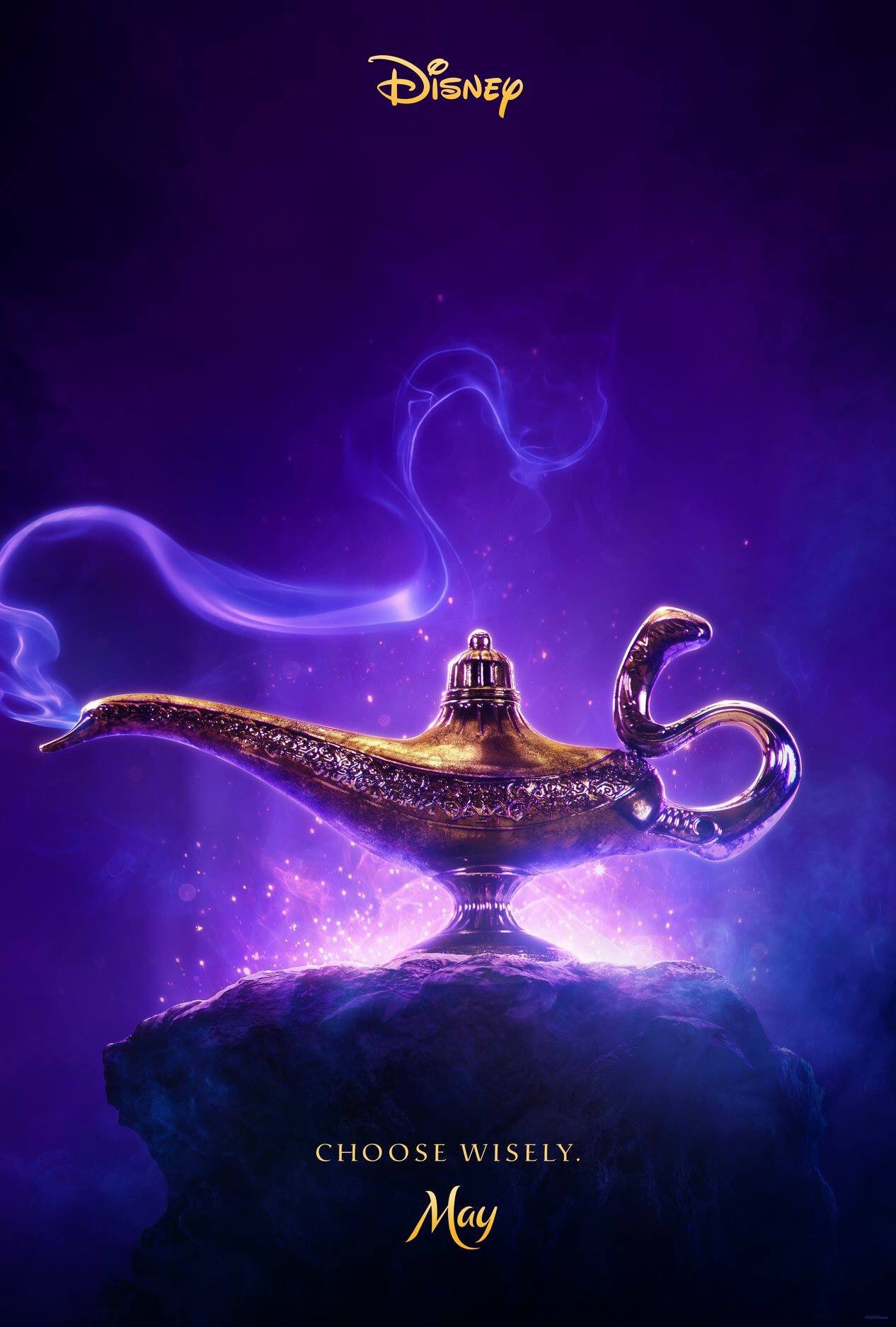 DpK2JwXV4AAgj4z Disney Unveils First Teaser Poster for the Live-Action Aladdin