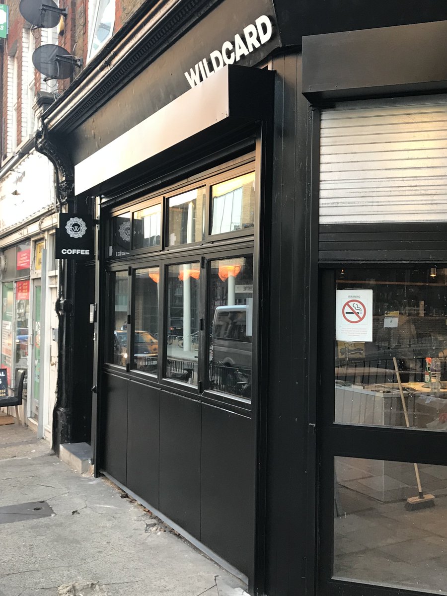 NW10KTRA's tweet image. Ooops  forgot to attach the photo of new cafe WILDCARD on Chamberlayne Road near @swanky_london 
@RiseGuide @KensalGreenRA  @KensalRiseRA