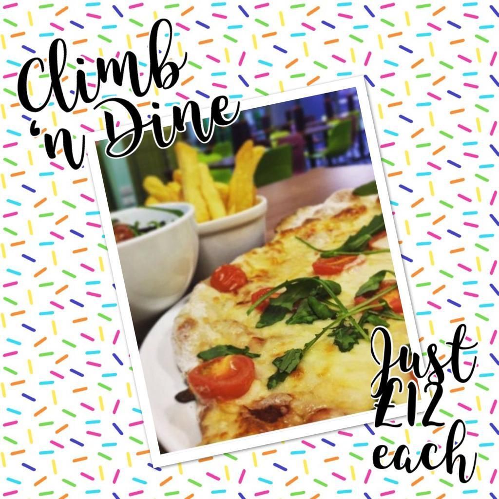 Roll up, roll up, climbing &amp; pizza just £12 per person, roll up, roll up!
Join in with all the fun at our Climb n Dine sessions Tues - Thurs 4pm - 5:30pm.
Fun filled climbing walls, scrumptious #homemadepizza at a bargain price - great fun for EVERYONE!

#nottingham #afterschool