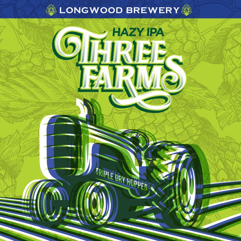 Three of our Island #LocalHops farms have emerged to bring this highly hopped fresh and fruity IPA. #LongwoodBrewery has teamed up with #CedarValleyHopYard,  #IslandHopperFarms, #MapleBayHopFarm and to bring you this brand new 7% Alc/Vol, 32 IBU Hazy IPA. Available soon!