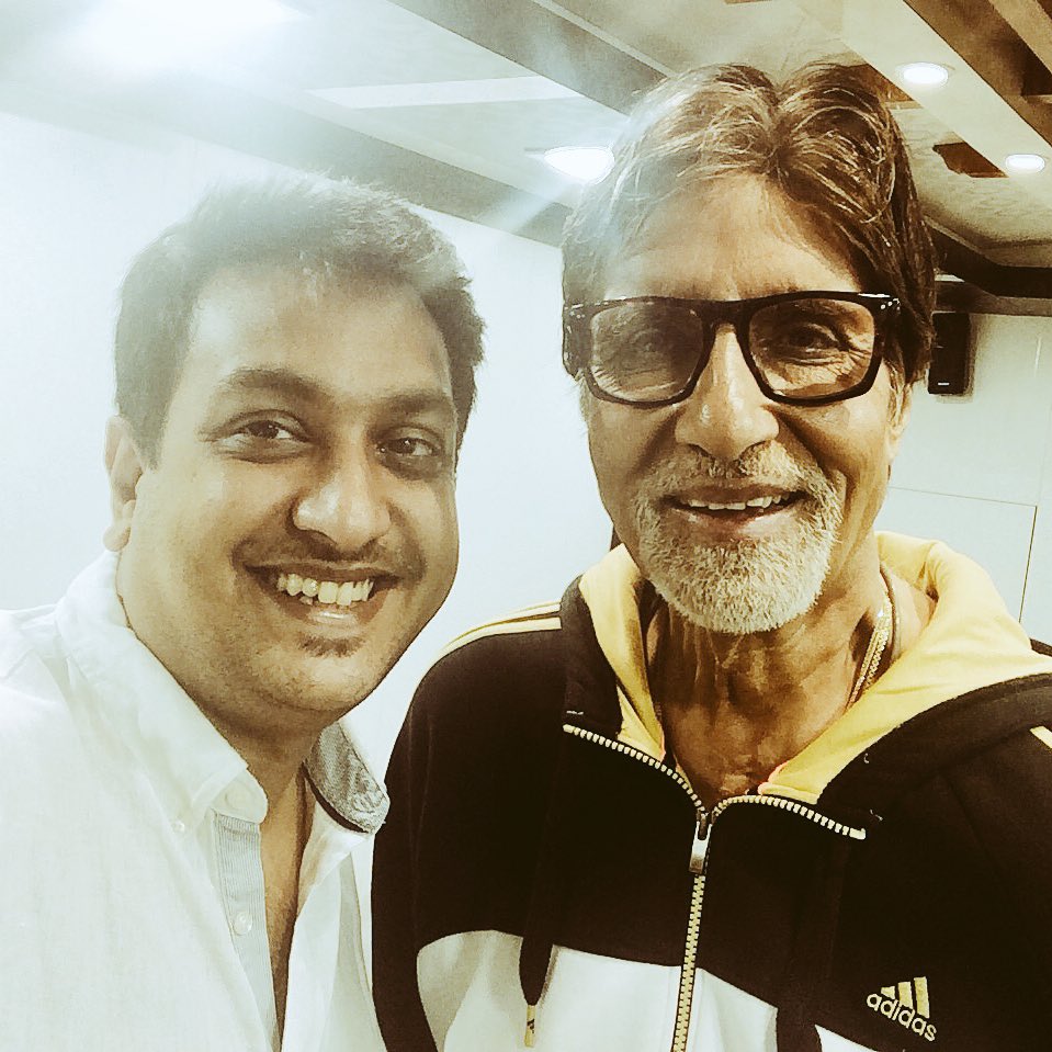 arunshesh's tweet photo. @SrBachchan You are one in a million &amp; a great inspiration. Wish you good health, happiness &amp; the best of everything. Thank you for your generosity, support &amp; your wealth of experience. Happy Birthday Sir! Have a memorable Birthday #HappyBirthdayAmitabhBachchan https://t.co/Oh4ZVoJub1