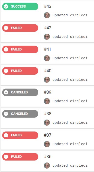 GeromeDEV's tweet image. #100DaysOfCode Day 3 : I spent all my free time working on my first continuous integration experience with #CircleCi, #CodeClimate and #Firebase. I found out 42 ways to fail! It&apos;ll worth to make a Medium blog to explain how to achieve it. Thanks @jefbinomed for the help!