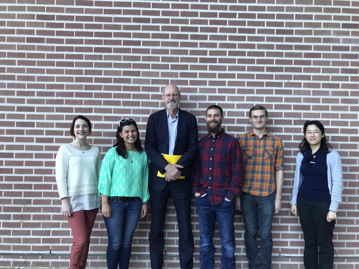 Having a blast meeting with Prof. Grubbs today at Rice! #RiceChemistry #STEMLife #Chemistry