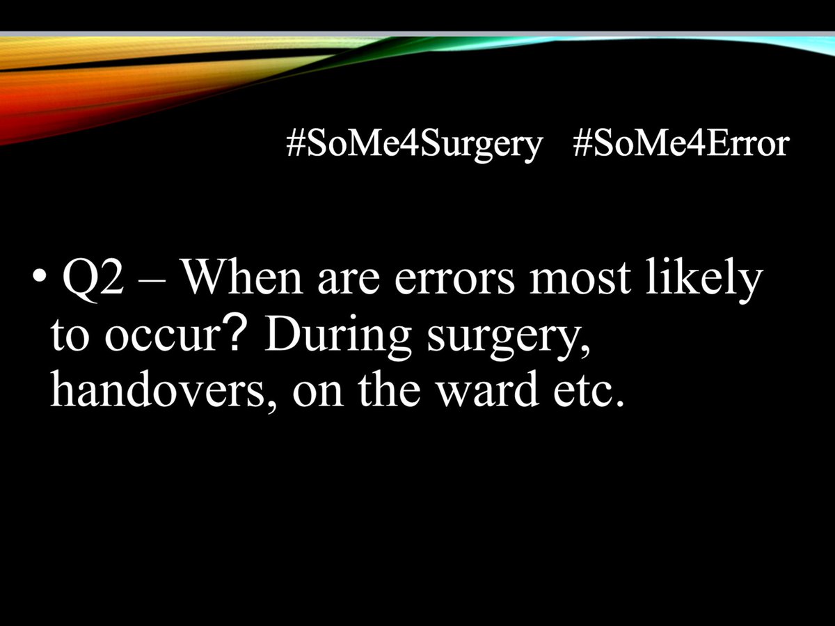 lliheus's tweet image. #SoMe4Surgery #SoMe4Error

Second question 

@alexandrucarap @juliomayol