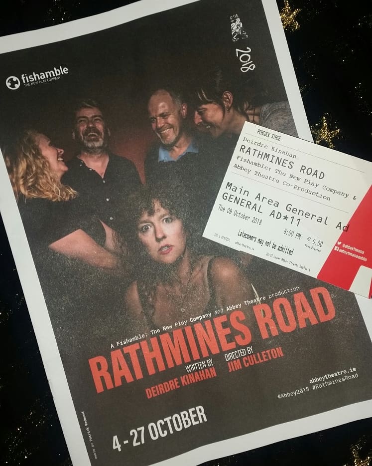 FallenBlueHalo's tweet photo. Don't miss @Fishamble #RathminesRoad @AbbeyTheatre brilliantly directed by #JimCulleton no holds barred tackles our responses to rape with such great honesty superbly written by @deirdrekinahan whose words pull at the heart strings also cut right to the bone well done to all 👏 https://t.co/KkPbAzrujc
