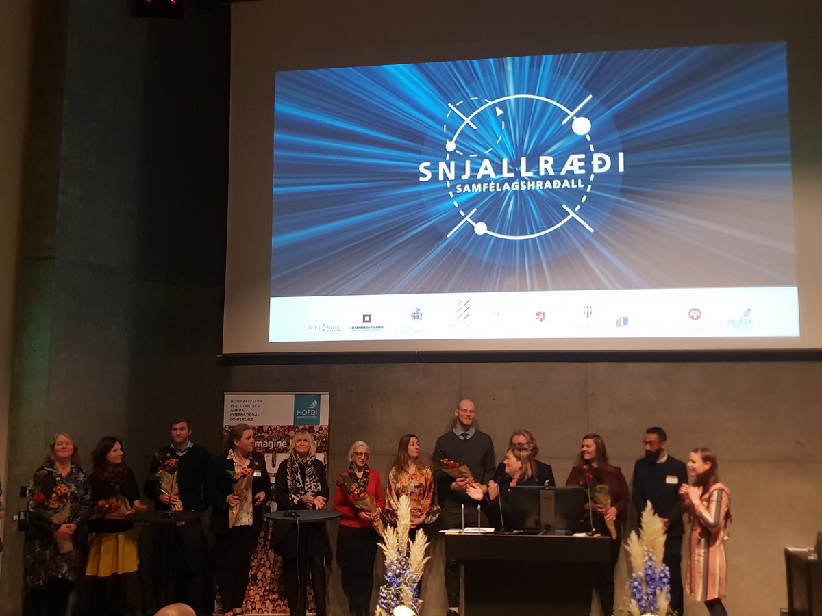 #StartupSocial or #Snjallræði launched today with 7 exciting ideas joining an accelerator for the next 7 weeks.