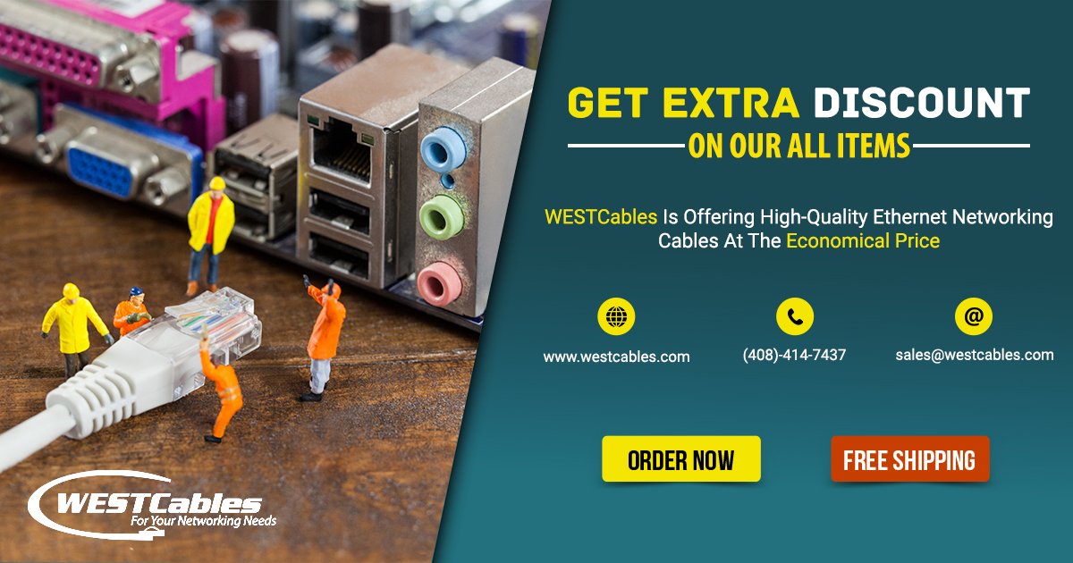 WESTCables's tweet image. Bulk Cables with discounted prices from WESTCables whether you are networking home, Office or an industrial area. For deatil&amp;gt;westcables.com
#ethernetcable #networkingcable #Cable_sales #bare_copper #cabling #Cat5e_plenum #Cat6_plenum #Cat6a_plenum #pure_copper #fibercabl