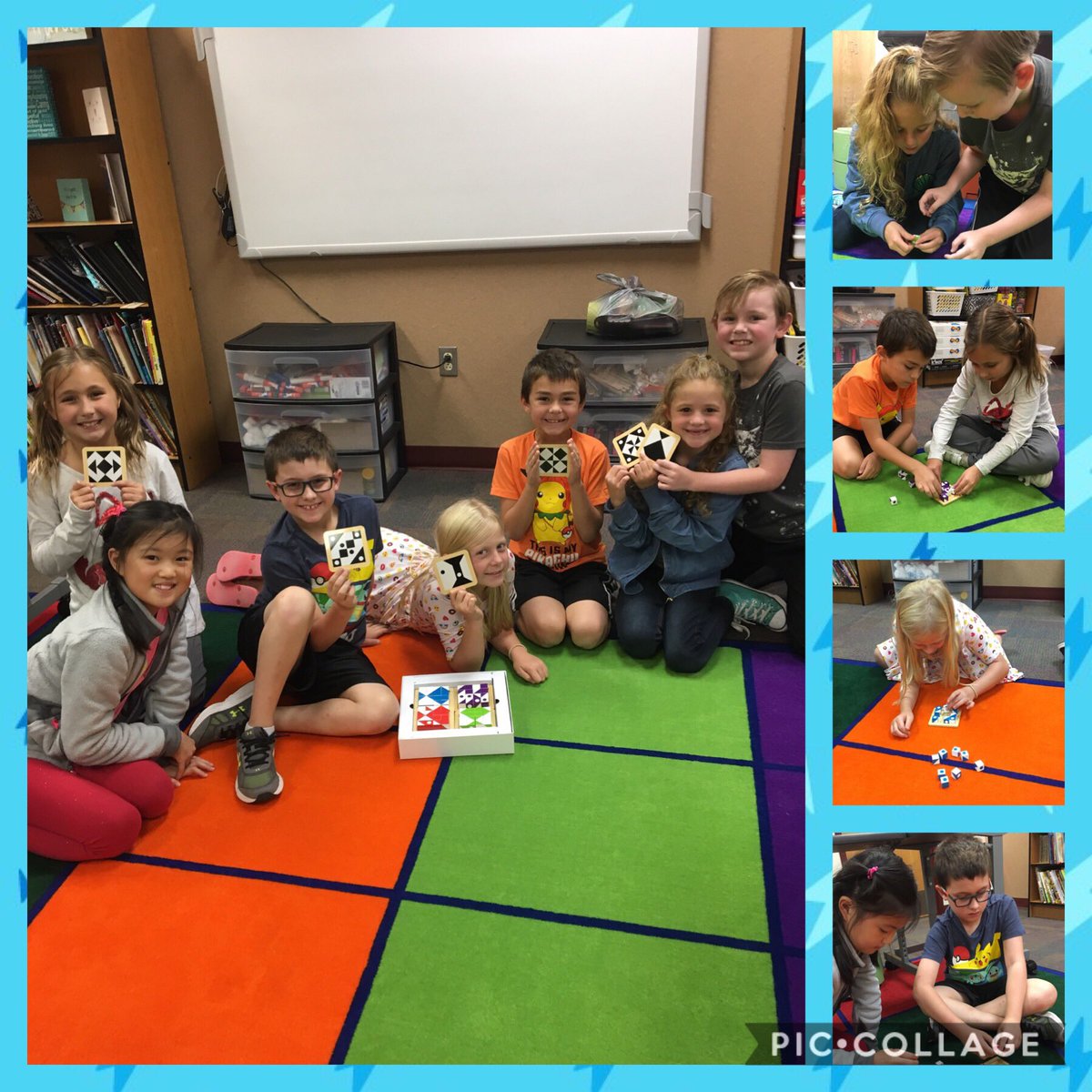 La8ch's tweet image. GT 3rd took a brain break with Q-Bitz!! @BakerElem #VisualDexterity #TheyLoveChallenges