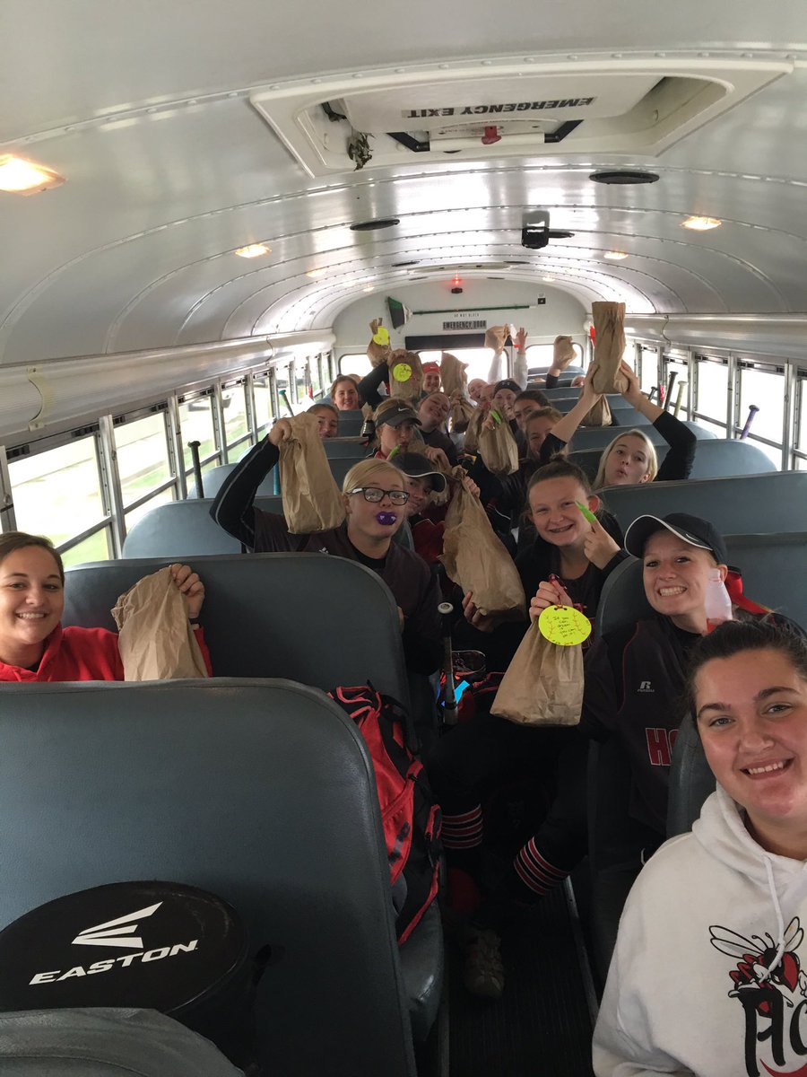 Thank you to our wonderful softball moms for the snacks and drinks for the ride to Marshall for our DISTRICT GAME!!!