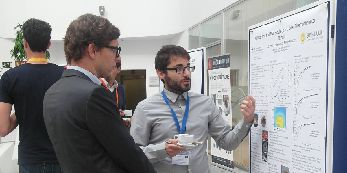 Arttic On Twitter Atm Stylianos Kyrimis And Dr Martin Roeb Dlr De Add To The Lively Debates At The Suntoliquid Scientific Workshop On The Agenda The Future Viability Of The Solarfuels Technology Poster
