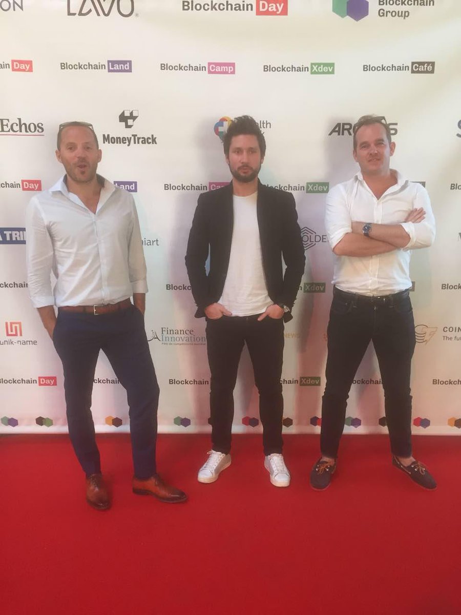 MultivenGroup's tweet photo. @MultivenGroup team at @Blockchain_Day event in #Paris today
#blockchain #crypto #cryptocurrencies #fintech #blockchaintechnology #BlockChainNews #theblockchainday https://t.co/DgfcdhvjJq