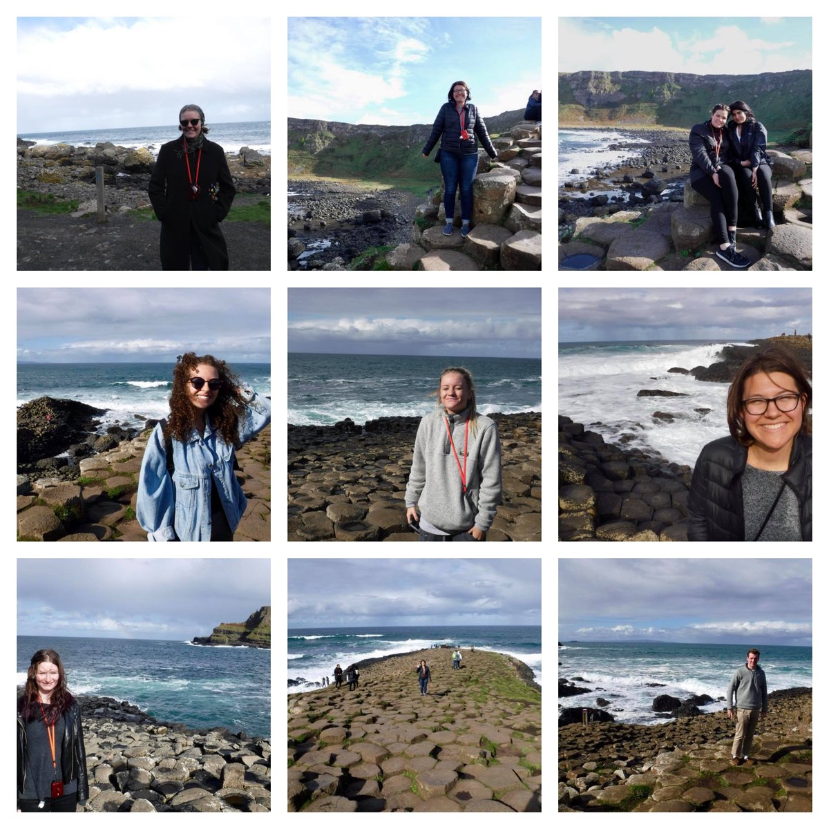 BUSADublin's tweet photo. Brilliant photo's of our trip to @GCausewayNT taken by our Fall '18 Class Rep, Casey Deal. @BU_Tweets @BUabroad @Trinity_U #study #abroad #internship #travel #experience #views #nature #coast #rocks #sea #fieldtrip #newfriends #Dublin #Antrim #Ireland #Boston https://t.co/AEckiTxyYw