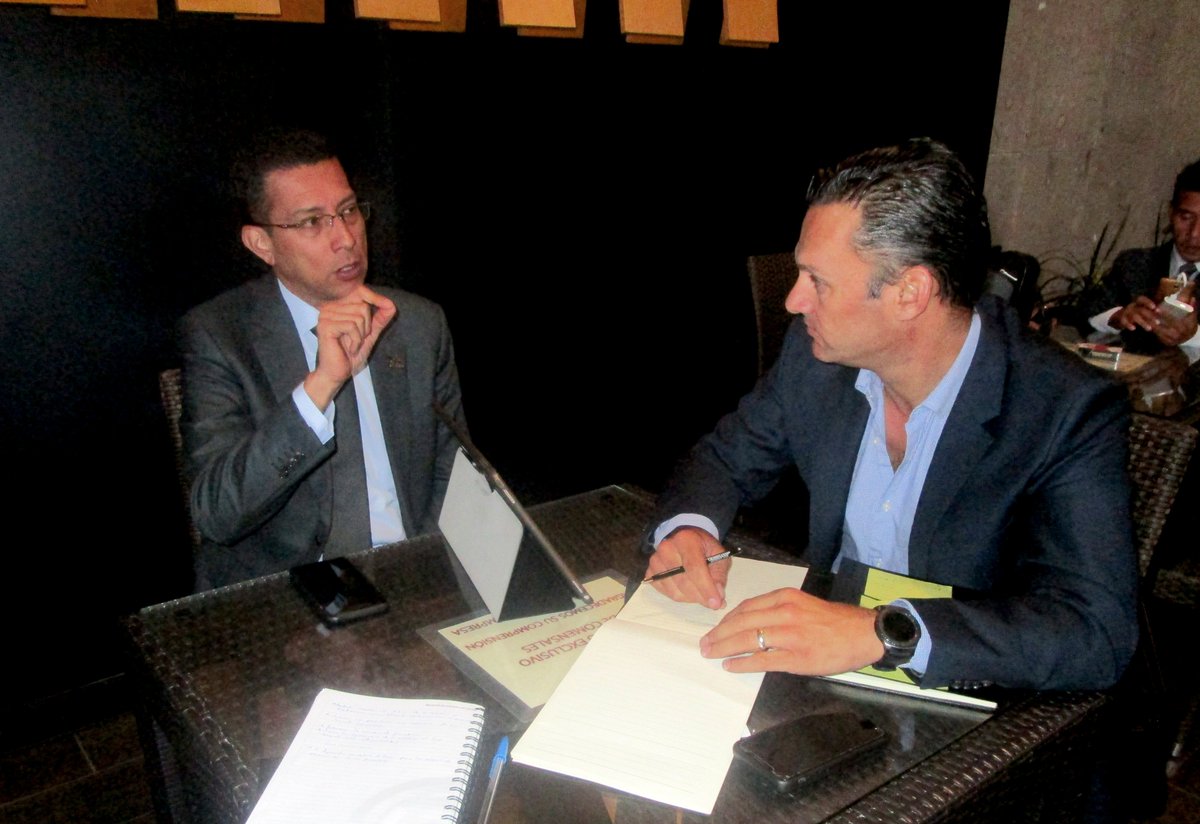 Con el Ing. <a href="/gerardosalasd/">Gerardo Salas</a> formulando nuevos planes para expandir la red de líderes inspiradores del cambio en #Aguascalientes , a unas semanas de haber concluido su misión como diputado federal.