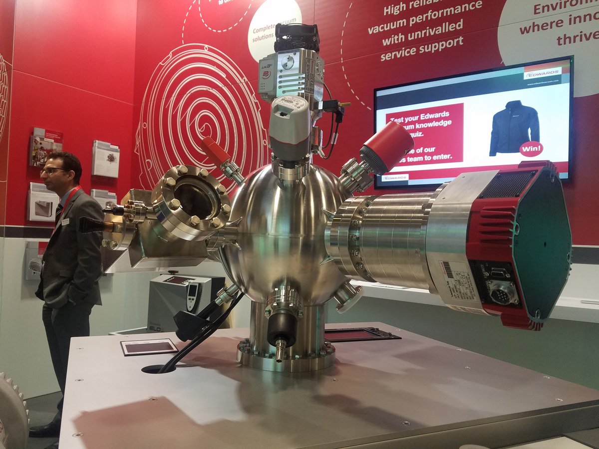 MDCPrecision's tweet photo. Great to see a #vacuumsolution featuring an #MDCVacuum #chamber #vacuummeasurement, #components and #pumps. MDC are a #reseller of #Edwards. #Shop for #Edwards products on our #website https://t.co/3iWUrqo9QL. #MDCVacuum #VacuumExpo #Coventry #Science @VacuumExpo @EdwardsVacuum https://t.co/suYQ1Trk2C