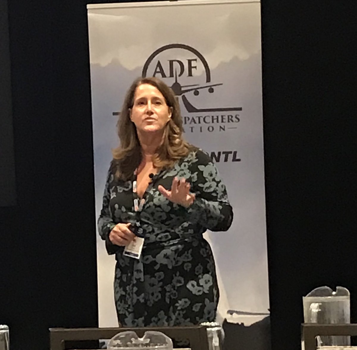 wxfan1978's tweet photo. Dr. Ruth Stilwell from @AerospacePolicy speaking to the group about the changing Aviation landspace. @PAFCAUAL
@AirlineDispatch #ADFsummit https://t.co/YDbBChkYuW