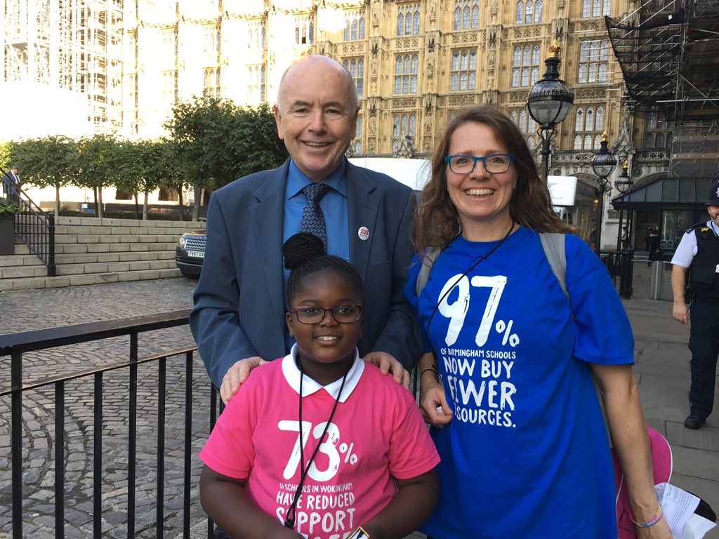 JackDromeyMP's tweet photo. The voice of children and young people was today heard in Parliament. MPs moved to tears at the heartbreaking stories they were told on the impact of school cuts. Will the Government listen? Well done to @SOSBirmingham and from all over England. A truly memorable day! https://t.co/N3XMq6pYaI