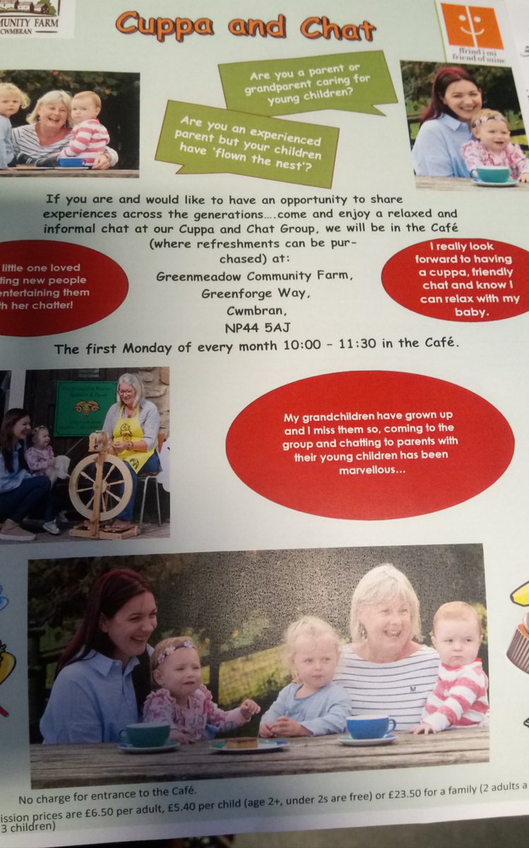 FfrindIMi's tweet photo. If you or anyone you know is a new parent or are an experienced parent but your children have 'flown the nest' then this group would be ideal - an opportunity to meet up and share experiences and cuppa together in a lovely surrounding! @StrangeTanya @justaniklepixie @Kat1702Kt https://t.co/UDat2GK6Ba