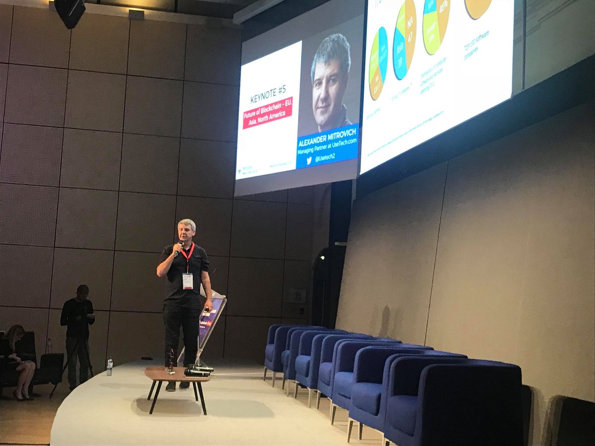 Blockchain_Day's tweet photo. Interested in the Future of Blockchain ? Alexander Mitrovich tells us what to expect for crypto regulation and ICOs in 2019.

#blockchainDay2018 https://t.co/mvcBgIbQyW
