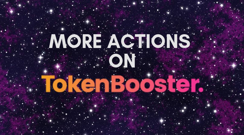 ✨A BRAND NEW ACTION IS LIVE: Retweet a Post!
Complete the action here: tokenbooster.io/projects/6
More info: bit.ly/2CClyP7
#bounty #BountyCampaign #bountyplatform