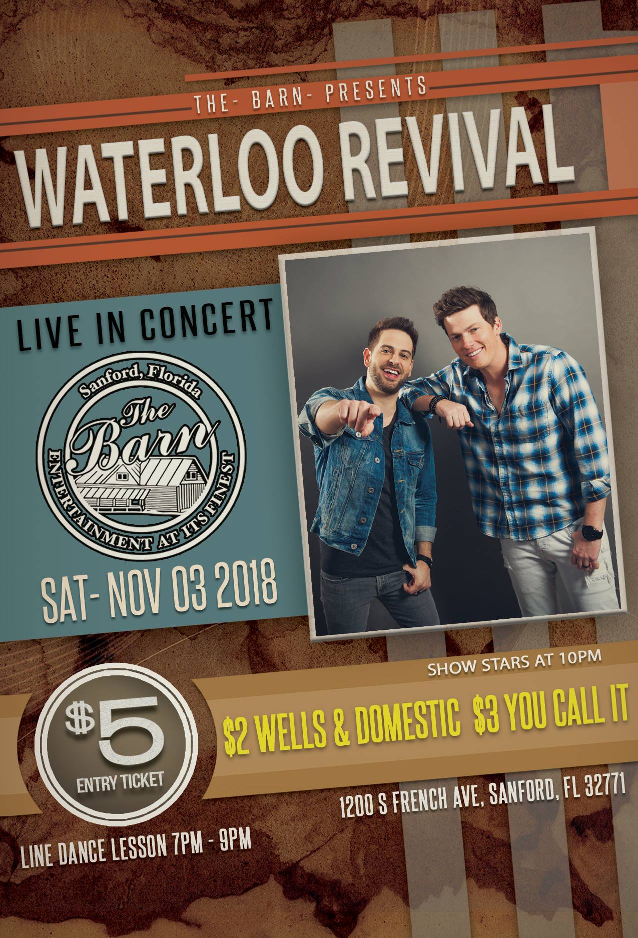 The Barn In Sanford On Twitter Sat Nov 3rd Thebarn Sanford