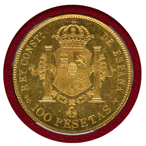 JCC_COIN's tweet photo. 【新着10/10/2018】スペイン 1897年 100ペセタ #金貨 アルフォンソ13世 オリジナル PCGS MS61
1897-SGV 100P Spain
https://t.co/yAFiGJdSLz
同様の意匠のリストライクが存在していますが、こちらは1897年に発行されたオリジナルの100ペセタ金貨です。
#numismaics #coin https://t.co/b9KSor1X7l