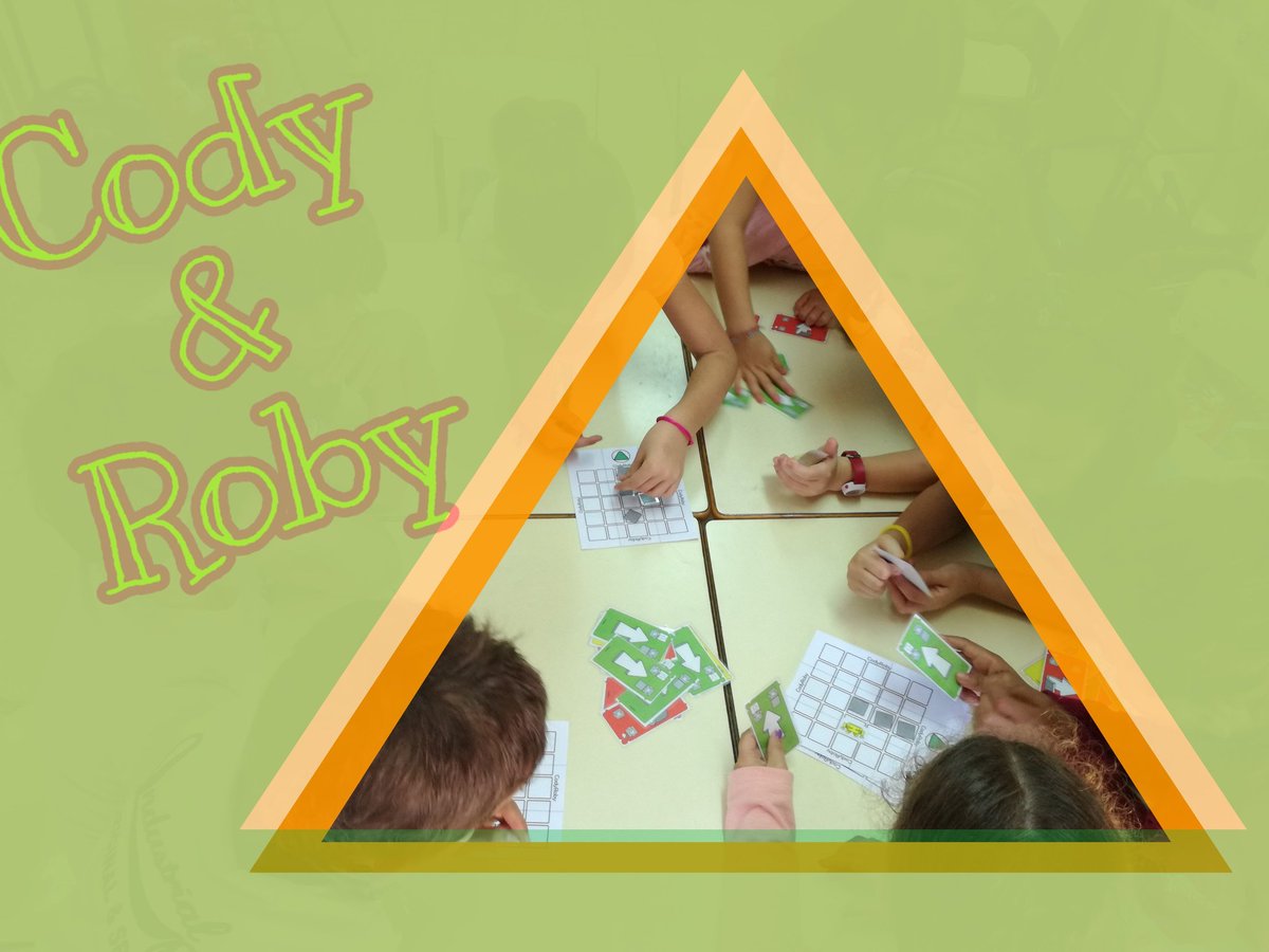 lorena_canog's tweet photo. Poniendo en práctica las ideas aprendidas durante #MINEFP_UIMP18 #codinginfantil Los peques se lo están pasando genial con las ideas de @programamos y #CodyandRoby #CodeWeek #tiCyL #unplugged https://t.co/wTcSWu9LuH