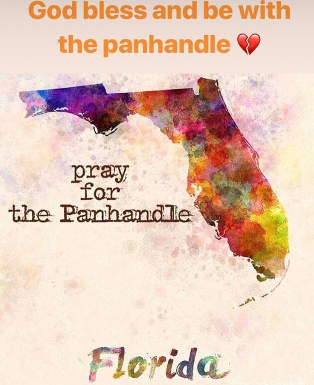 BethMerritt30's tweet photo. 🙏ing for all in the path of Hurricane Michael in Florida/Georgia including Me,my fiancé, family, friends💕⛈🌬💨💦🌊 https://t.co/6CxXBRXc0l