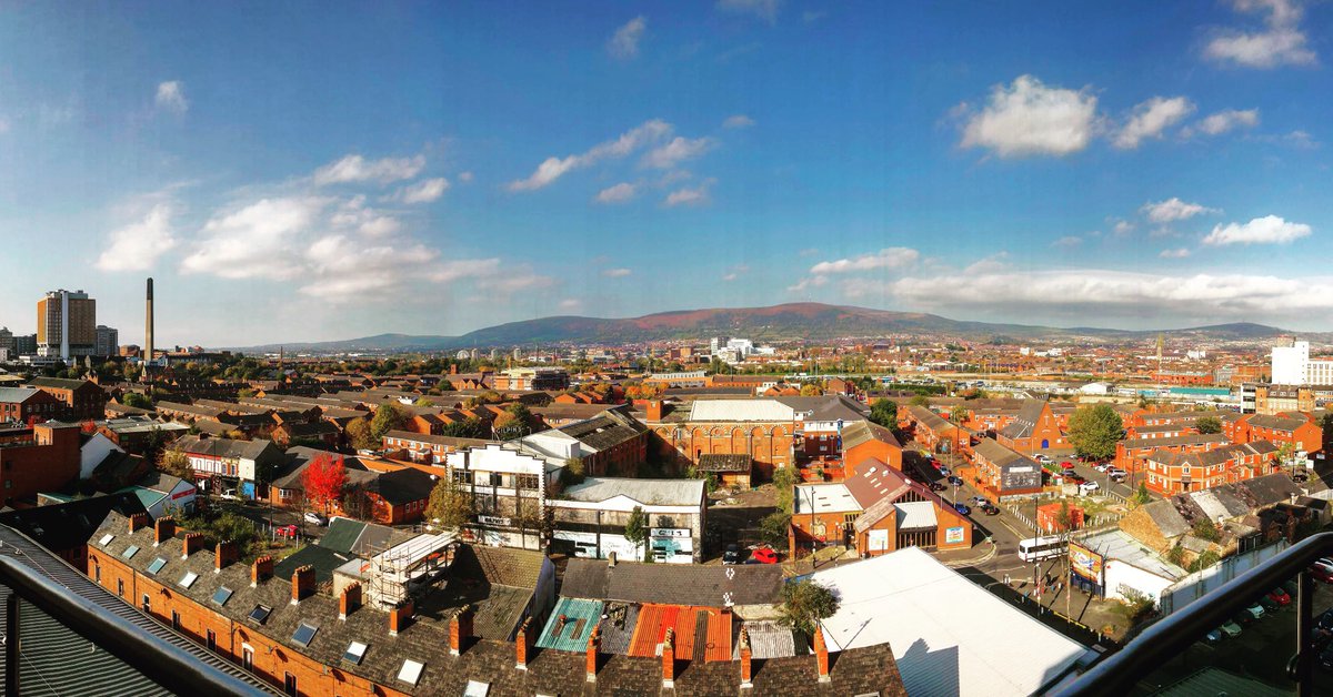 Not a bad view from inspections today over #Belfast