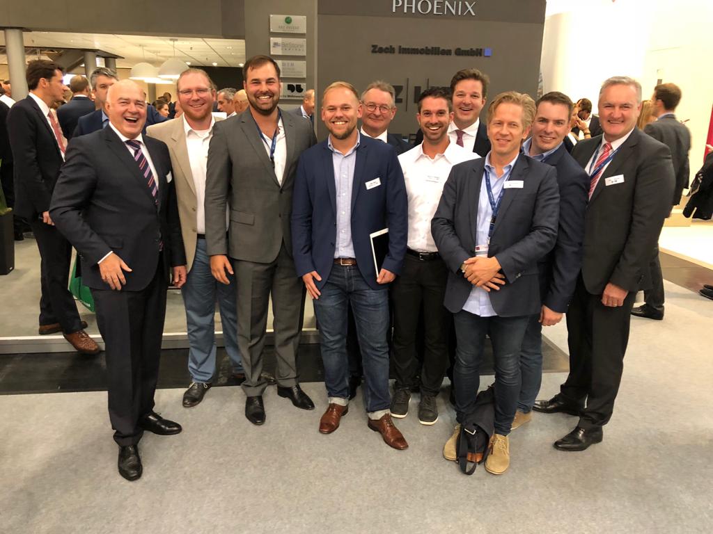 On the final day of #EXPOREAL we would like to thank Mr. Kurt Zech, Mr. Burkhard Schmidt and the Zech Group, Art-Invest Real Estate Management GmbH &amp; Co. KG <a href="/ArtInvestRE/">Art-Invest</a> and BitStone Capital <a href="/bitstonecap/">BitStone Capital</a> for the opportunity to showcase #smartengine at the largest real estate expo