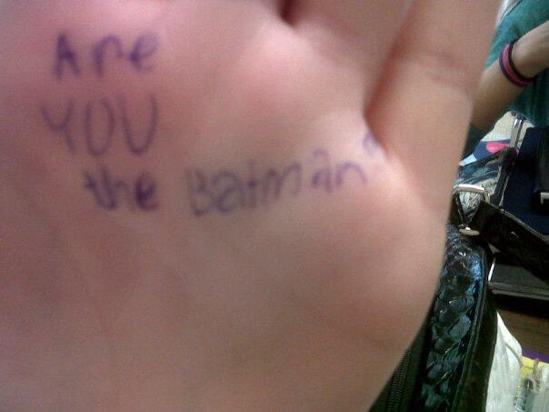 haleyemm_'s tweet photo. Omg throwback to when I used to write @Jenna_Marbles quotes on my hand every Wednesday in HS! @cdup95 why were you friends with me?? ๐ (welp, happy #sexualwednesday !!) https://t.co/IzeIVq4J1t