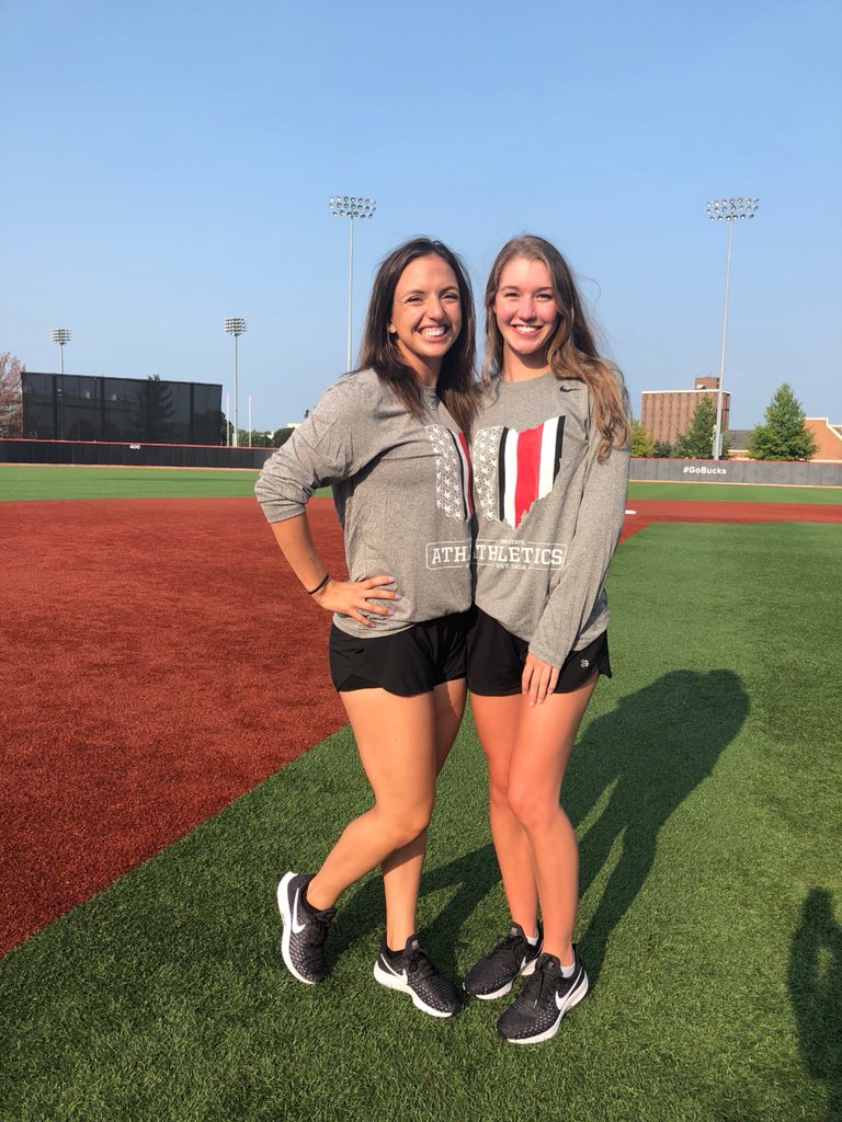 trinpatton's tweet photo. I’m so thankful that OSU has given me the chance to make lifelong friends! Like my big sister Kaitlyn! #BucksSayThanks @OSUsynchro https://t.co/e7g6GDqJJq