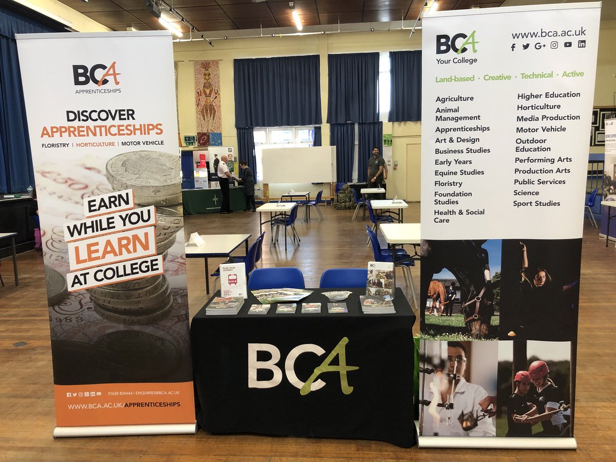 BCA_Maidenhead's tweet image. This evening Henri &amp;amp; Lisa from the Marketing team are exhibiting at #Langtree School in Woodcote and are looking  forward to discussing our amazing courses and #apprenticeship with prospective #students 🎓 @BCA_Apps