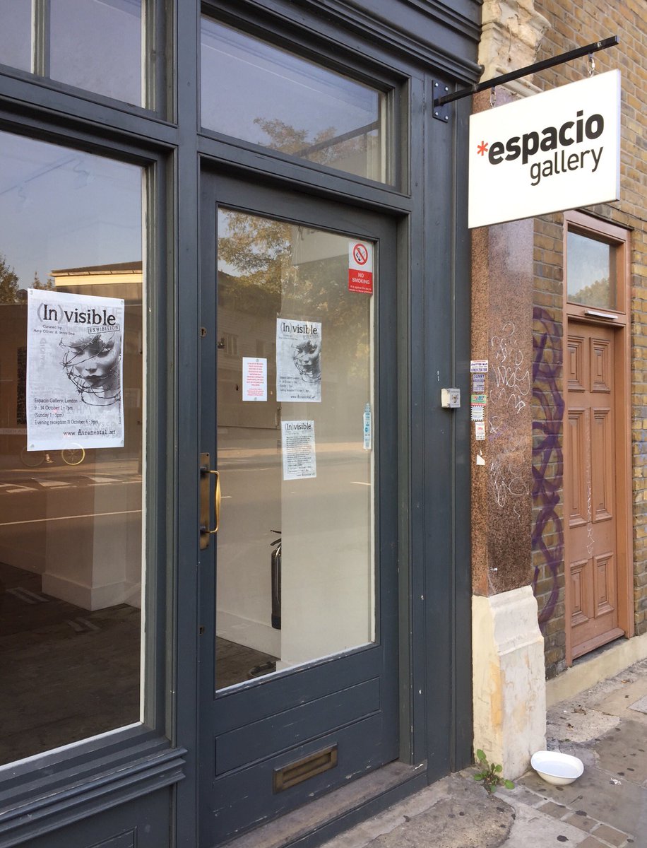 We’ve had a really busy #WMHD and so much great feedback about all the work. Really looking forward to tomorrow’s #eveningreception...and a glass of wine 👍🏼 #WMHD18 #wmhd2018 #invisibleexhibition #espaciogallery #MentalHealthDay #MentalHealthMatters #groupshow #outsiderart