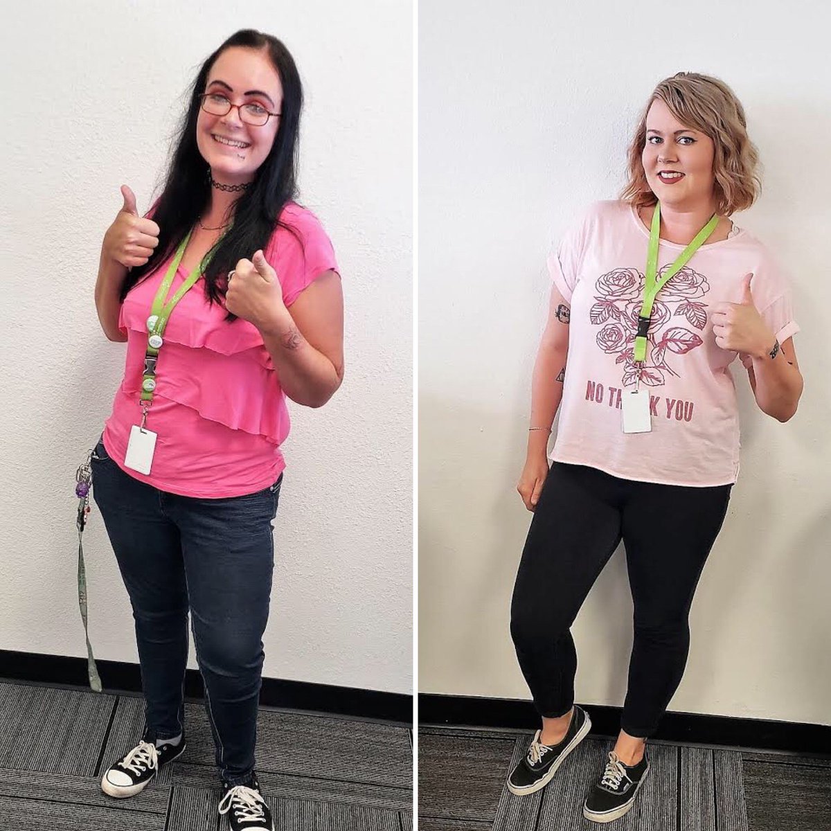 intouch__CX's tweet photo. Looks like our #Phoenix team got the memo - On Wednesdays, we wear pink! ππ #AZ #contactcenterlife https://t.co/PNmBmCvfEu