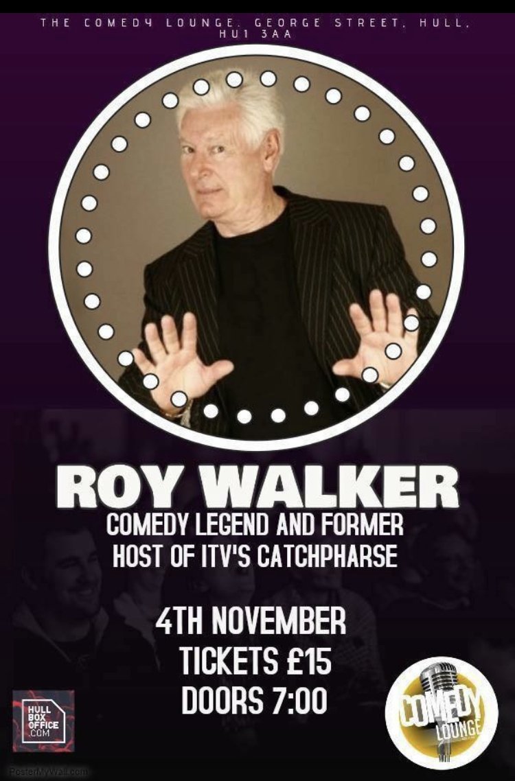 LoungeComedy's tweet photo. Look what’s coming up at the comedy Lounge 
Bobby Davro and Roy Walker https://t.co/ew6H4XZ1O2