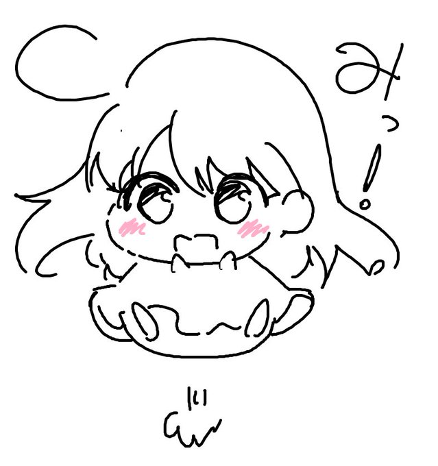 よろこんでるみにろりちゃん 