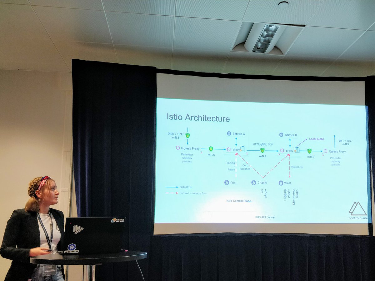 One of our talented engineers <a href="/PiUnnerup/">Pi Unnerup</a> with a subterranean deep dive into <a href="/IstioMesh/">Istio</a> security architecture, attacks and mitigations, and <a href="/SPIFFEio/">SPIFFE</a> trust bootstrapping⚔️👩‍💻 🛡️🔐🐳☸️💥 #devops <a href="/jaxlondon/">JAX London</a>