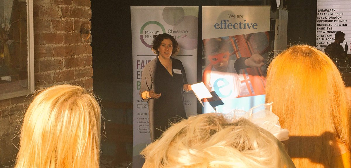 HelenRhianwen's tweet image. “Of the FTSE 100 CEOs - 9 are called David, 7 are called Steven and 7 are women!” @cerysfurlong on why we know there’s still a lot of work for @chwaraeteg to do, at @EffComPR #effectivenetworking event at @TwentyninePP